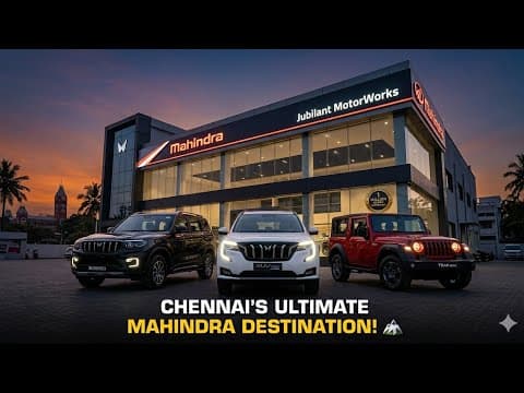 🏔️ The Ultimate Mahindra Showcase in Chennai | Power, Luxury & Legacy